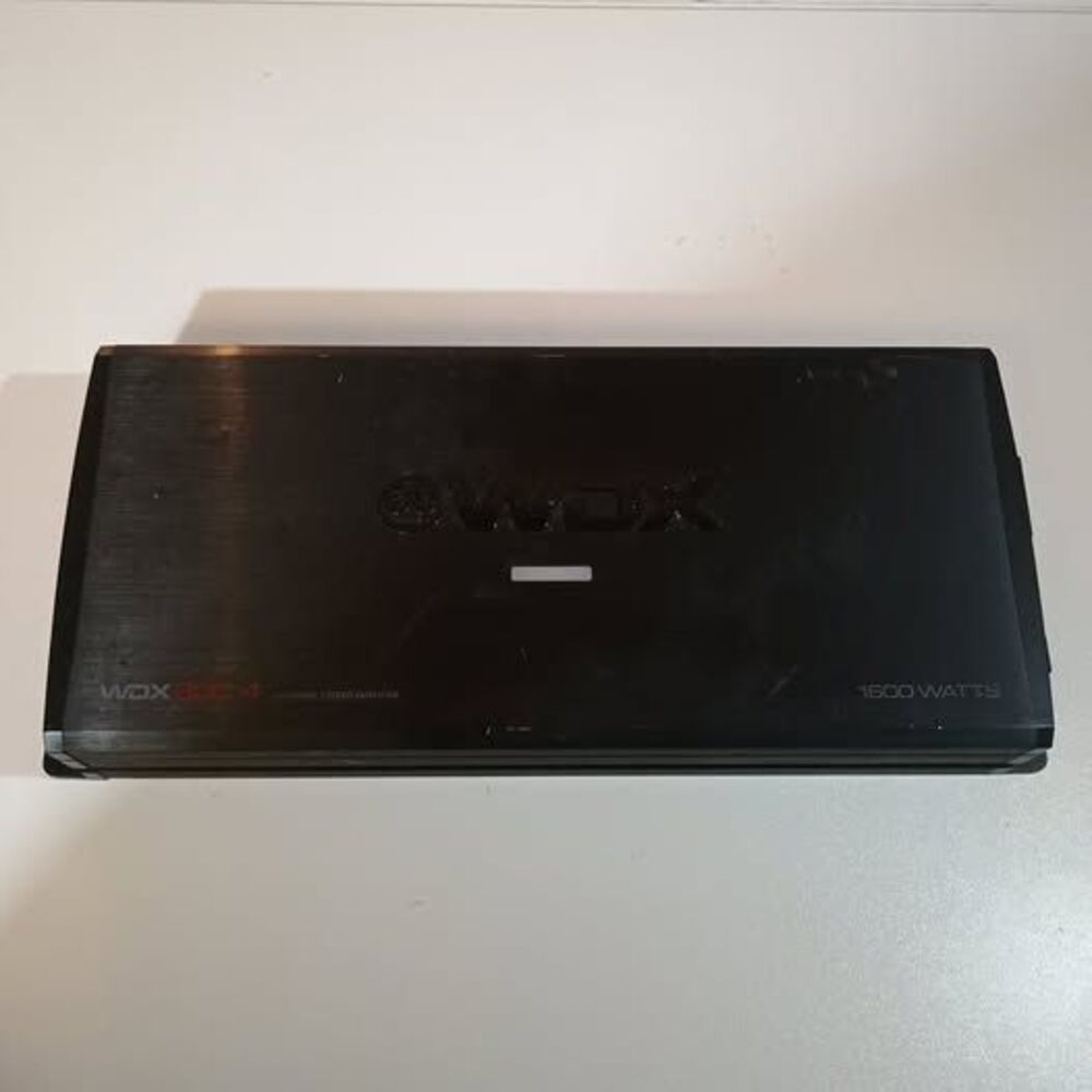WDX 800.4 4-Channel Car Stereo Amplifier 1600 Watts Black Car Audio Amp